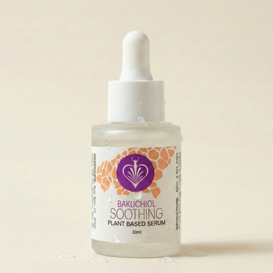 Dropper bottle of bakuchiol face serum