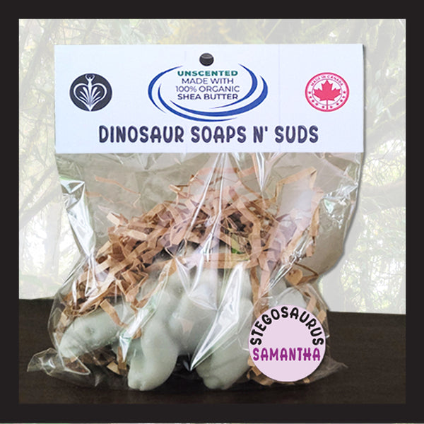 DINO SOAPS N'SUDS . SINGLE 140G . STEGO