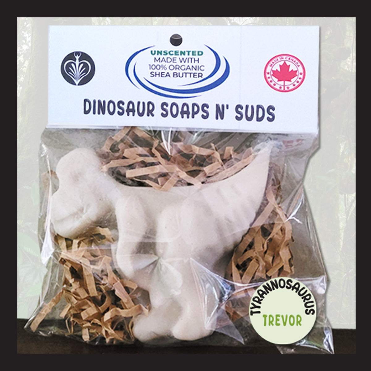 DINO SOAPS N&#39;SUDS . SINGLE 140G . TYRANNO