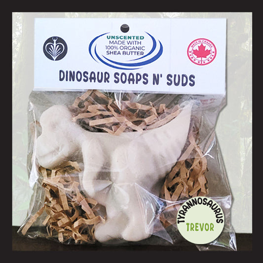 DINO SOAPS N'SUDS . SINGLE 140G . TYRANNO
