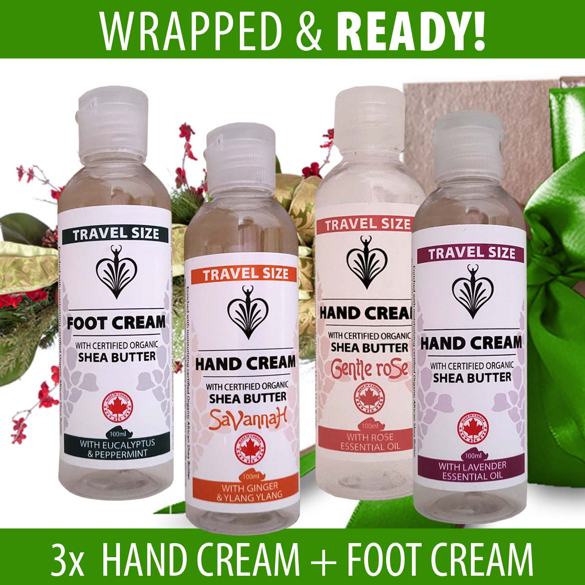 GIFT BOX . HAND & FOOT LOTIONS