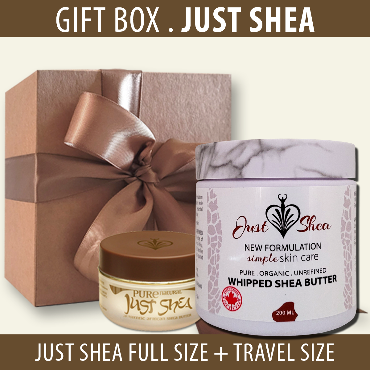 GIFT BOX . WHIPPED JUST SHEA