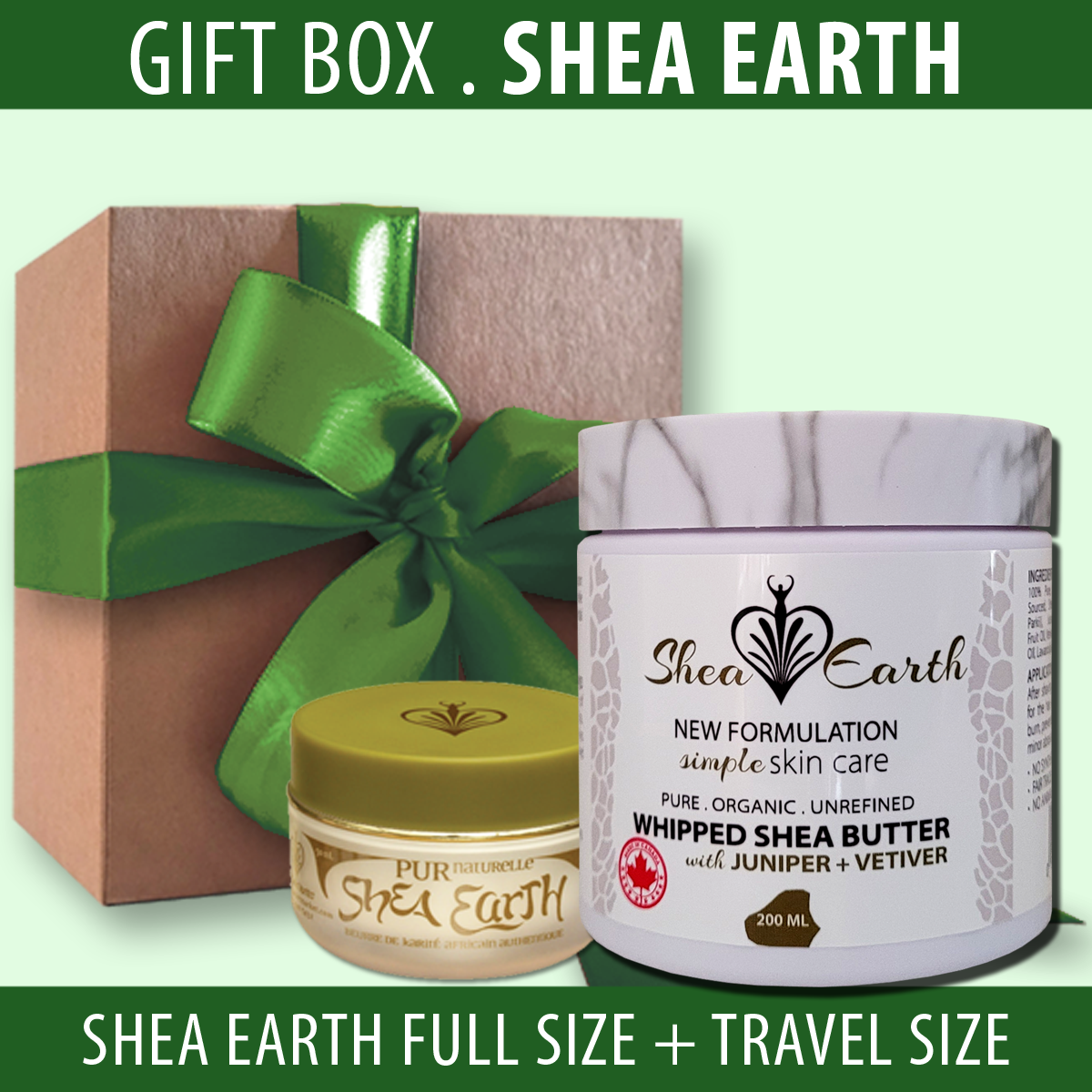 GIFT BOX . WHIPPED SHEA EARTH