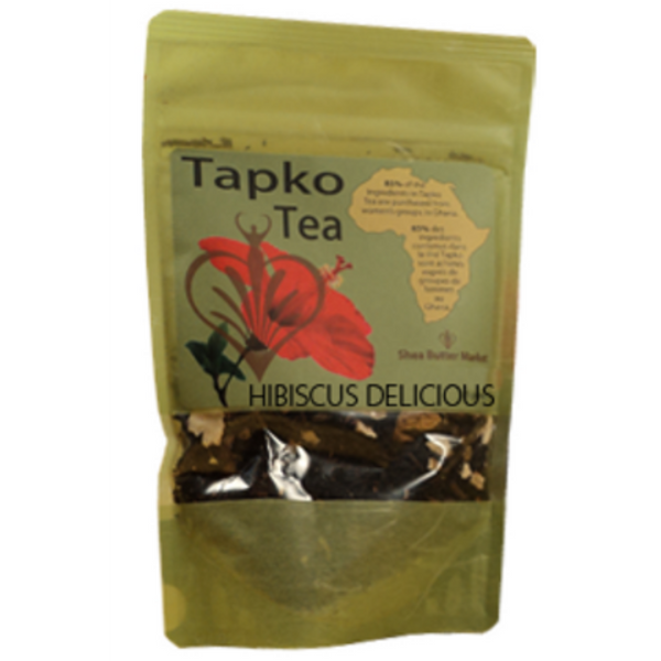 HIBISCUS TEA . DELICIOUS 75gm texture