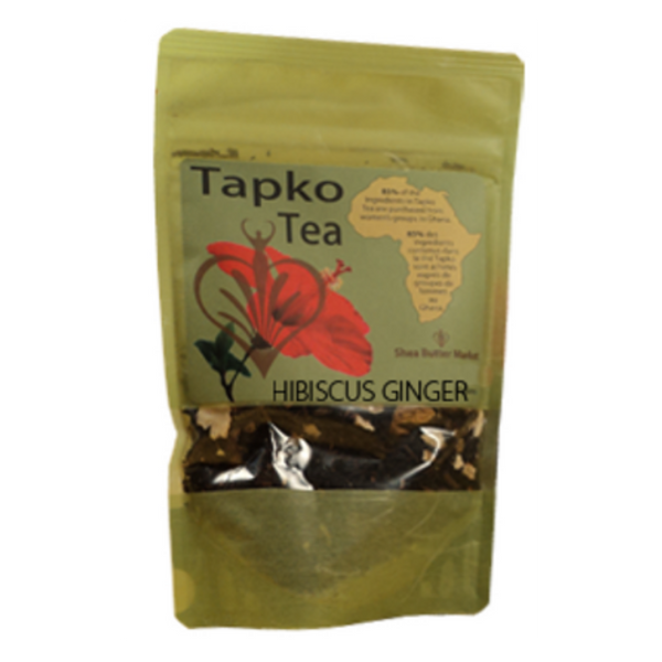 HIBISCUS TEA . GINGER 75gm