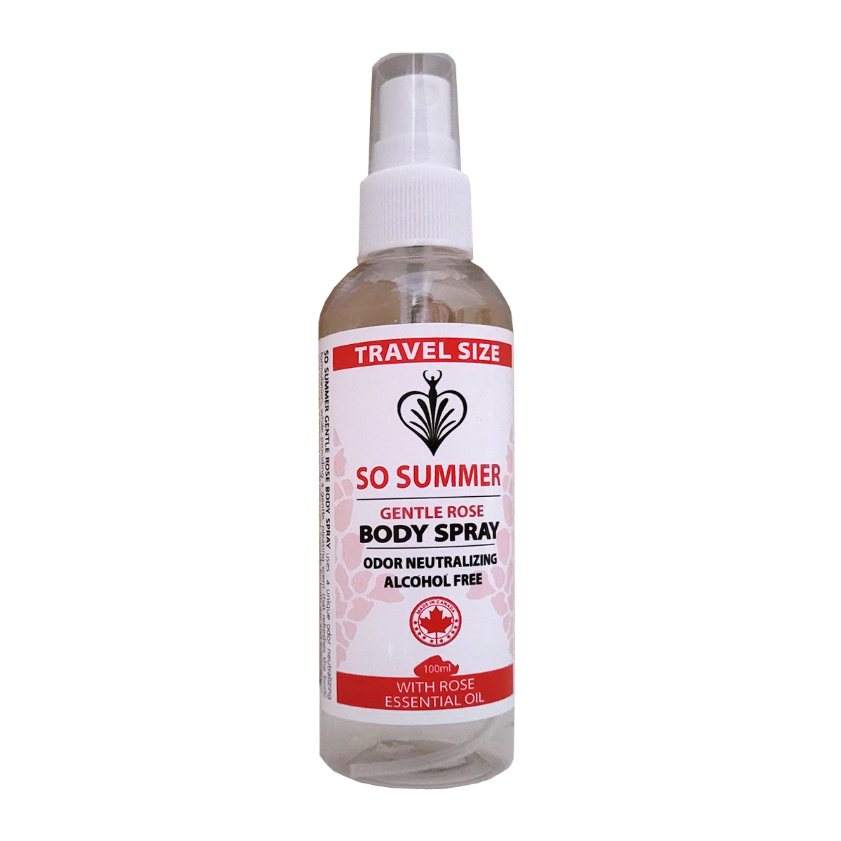 BODY SPRAY . GENTLE ROSE . TRAVEL 100ml