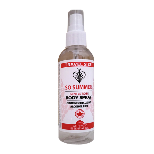 BODY SPRAY . GENTLE ROSE . TRAVEL 100ml