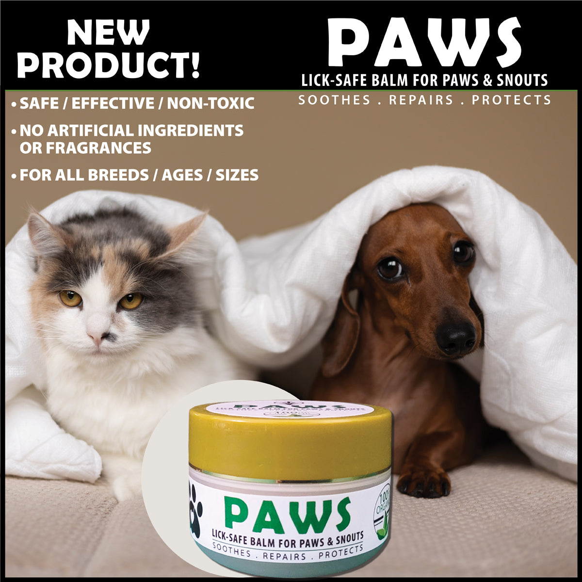 PAWS . PAWS & SNOUT PROTECTION