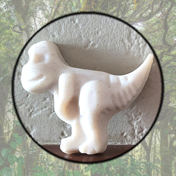 DINO SOAPS N'SUDS . SINGLE 140G . TYRANNO texture