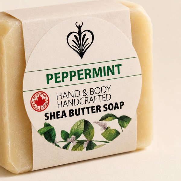 Bar Soap • Peppermint • 140 g texture