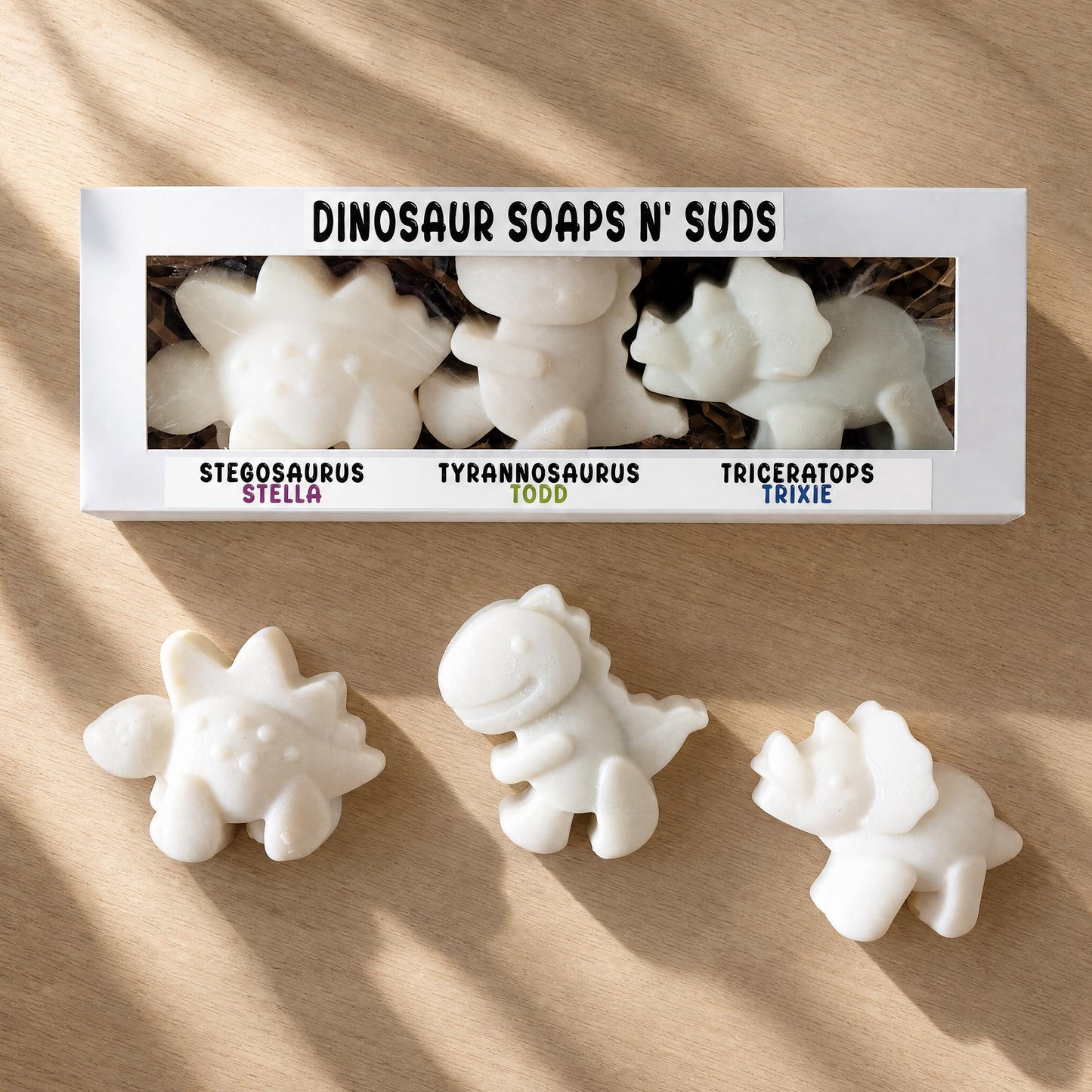 Dino Soaps N'Suds • 3 Pack (2U) • 120G