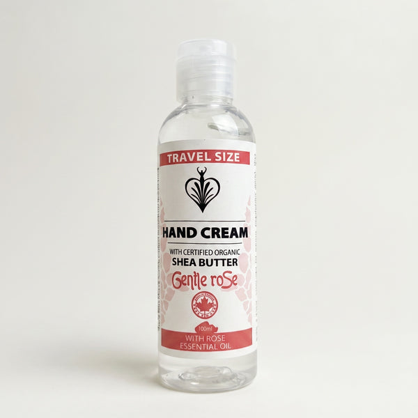 Hand Cream • Gentle Rose • Travel Size • 100 mL